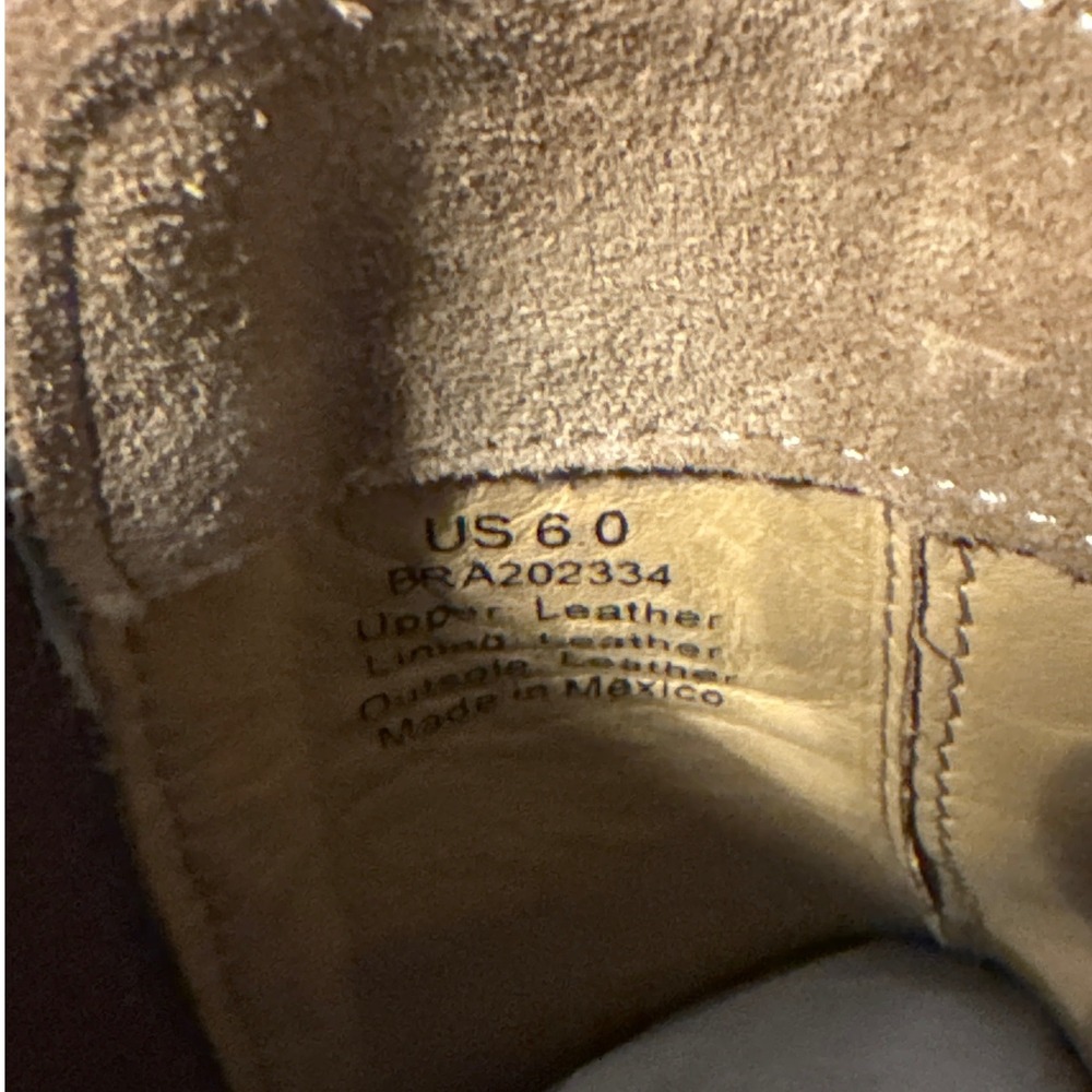 Nisolo Ana To-Go Heeled Chelsea Suede Brown Block Leather Ankle‎ Boots Women's 6 - Picture 8 of 10